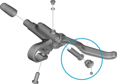 Image de Shimano Mt200 diaphragme argenté argenté One Size
