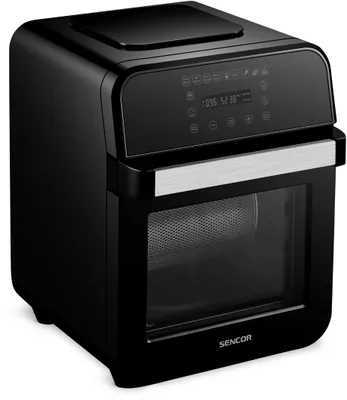 Obrázek produktu pro SENCOR SFR 5510BK Horkovzdušná fritéza Vita, objem 12 l, příkon 1500 W, 5 volitelných programů na přípravu pokrmů