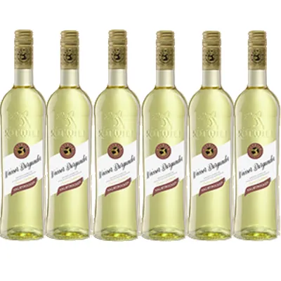 Immagine prodotto di Rotwild Weißer Burgunder vino bianco semisecco 750ml confezione da 6 pezzi
