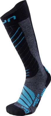 Produktbild von UYN Skisocken Comfort Fit Herren medium grey melange/azur 45-47