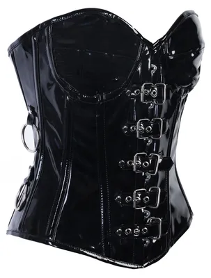 Immagine prodotto di Corsetto senza spalline  -  Corsetto in PVC con anelli