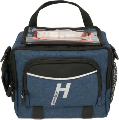 HABERLAND Lenkertasche Bottle Grau Für KLICKfix-Adapter 6 Ltr