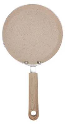 Crêpe-Pfanne 18 cm, antihaftbeschichtet, Aluminium, flacher Boden