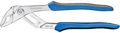 Imagen del producto de Alicate para bomba de agua Gedore de 250 mm (10"), con 7 posiciones de ajuste y mango de 2 componentes, modelo 145 10 JC