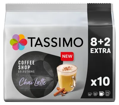Produktbild von Kapseln Tassimo Chai Latte (kompatibel mit Bosch Tassimo Kapselmaschinen), 10 Stk.