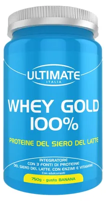 Produktbild von Ultimate Whey Gold 100% Banane, 750 g