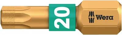Obrázok produktu pre Wera 867/1 BDC SB SiS 05134375001 Torx bit T 15 Tool steel alloyed, DLC coated D 6.3 1 pc(s)