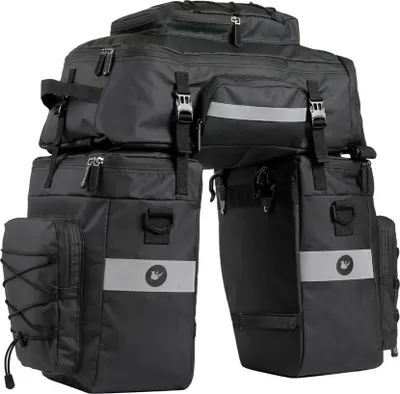 Produktbild von 3-in-1 WASSERDICHTE FAHRRADTASCHE 75L FÜR KOFFERRAUM, RUCKSACK, GEPÄCKPACKUNG