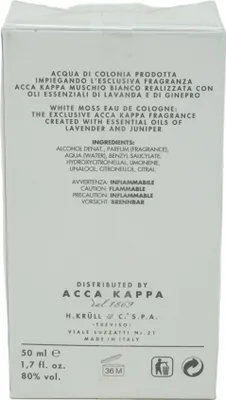 Obrázek produktu pro Acca Kappa White Moss kolínská voda 50ml