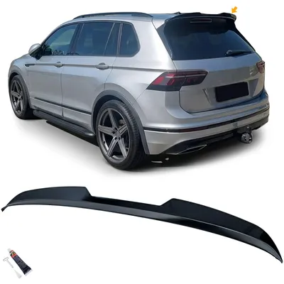 Für VW Tiguan II AD1 R-Line 16-24 Dachspoiler Heckspoiler Spoiler Schwarz Glanz in der Farbe Schwarz von Carparts-Online GmbH