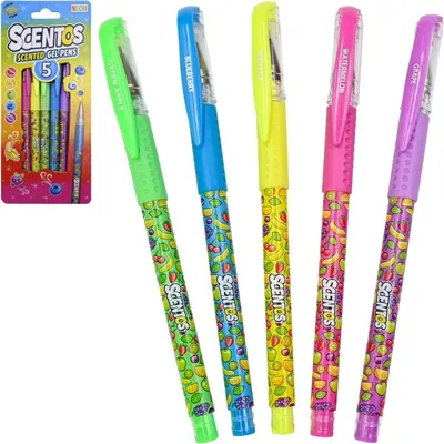 Produktbild von Sombo SCENTOS 5 Gelstifte, Gemischte Farben, Kunststoff