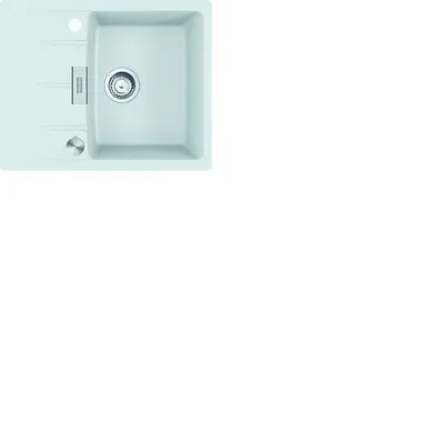 Obrázok produktu pre Franke Maris Centro vstavaný drez Fragranit drez CNG 611-62 Ľadovcový gombík nerezová oceľ od 45 cm 114.0681.429
