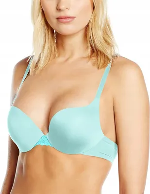 Produktbild von Sloggi Wow Lace WHU BH mit Bügel, Farbe: Türkis (Blue Light), Größe: 75B