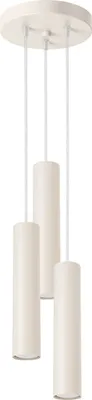 Immagine prodotto di Lampada a sospensione MODENO beige 3xGU10x10W in metallo, dimensioni: 108x19,5x19,5 cm, IP20, Pure Lume