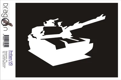 Produktbild von Aufkleber / Autoaufkleber - JDM / Die cut / Auto / OEM - Panzer 210x120mm gold - Heckscheibe / Heckscheibenaufkleber