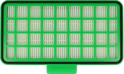 Produktbild von vhbw Staubsaugerfilter kompatibel mit Rowenta Silent Force Extreme Cyclo RO815483/410, RO8213EA/410, RO815411/410 Staubsauger - HEPA-Filter Grün Weiß