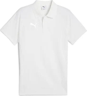 Obrázok produktu pre Puma teamEVOSTRIPE polokošeľa pánska biela strieborná veľkosť S