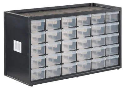 Zdjęcie produktu dla System przechowywania CRAFTSMAN z 30 małymi szufladami, modułowy system przechowywania