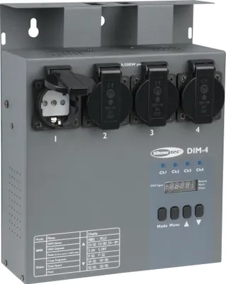 Produktbild von Showtec DIM-4 Dimmerpack mit 4 Kanälen und 3 A pro Kanal