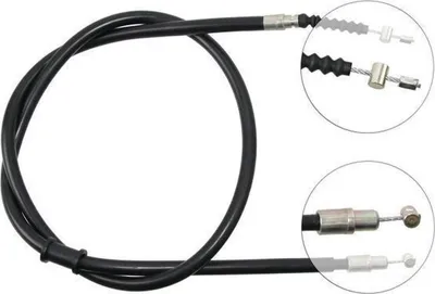 Produktbild von A.B.S. Handbremsseil Seilzug Feststellbremse für HYUNDAI LANTRA I (J-1) Hinten Rechts K10918