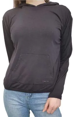 Produktbild von Calvin Klein - Kapuzenpullover für Damen NA122 (XS) (Schwarz)