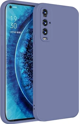 Immagine prodotto di Custodia per OPPO Find X2 Morbido silicone liquido, custodia in gomma antiurto Grigio