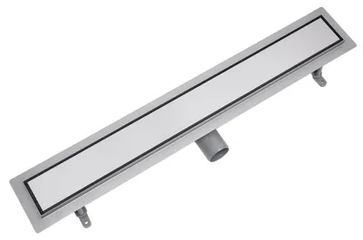 Douchegoot DUO-Rooster 90 cm, Edelstahl AISI 304, DN50