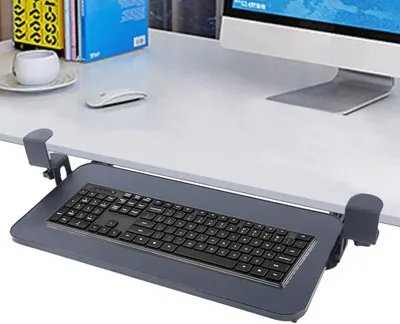 Produktbild von Tastaturschublade mit ausziehbarem Ständer für die Tastatur
