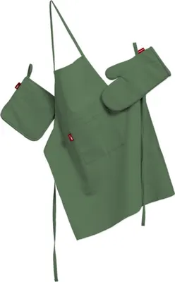 Produktbild von Küchenset: Schürze, Handschuh, Topflappen
