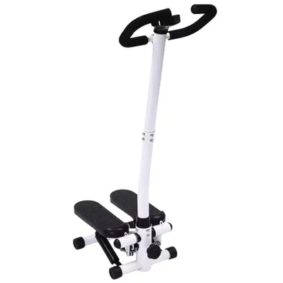 Obrázek produktu pro Fitness Swing Stepper, nosnost 150 kg, LCD displej pro sledování kondice, černý