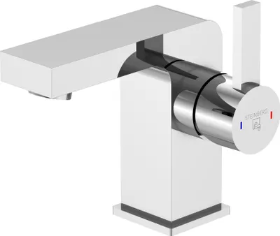 Produktbild von Steinberg Serie 120 Waschtischarmatur, ohne Ablaufgarnitur, Ausladung 100mm, 1201010
