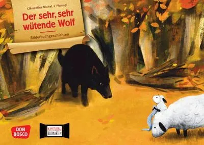 Obrázek produktu pro Der sehr, sehr wütende Wolf. Kamishibai Bildkartenset