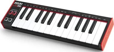 Produktbild von AKAI LPK 25 MKII - USB/MIDI Mini-Steuerkeyboard