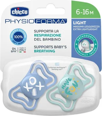 Produktbild von Chicco PhysioForma Light Beruhigungssauger 6-16m