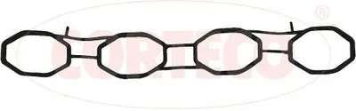 Produktbild von CORTECO 450734P Ansaugkrümmer-Dichtung für NISSAN Qashqai / Qashqai +2 I (J10, NJ10) für RENAULT Megane III Schrägheck (BZ0/1)