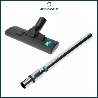 Produktbild von Sillar Bodendüse & Teleskoprohr Set für Parkside PNTS 1500 B3, 35 mm Anschluss, Ersatz-Zubehör für Nass- & Trockensauger