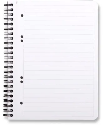 Produktbild von Rhodia 119911C, Einfarbig, Schwarz, A5+, 80 Blätter, 90 g/m², Liniertes Papier