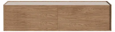 Immagine prodotto di Selsey Cabby - Mobile TV a basso profilo, legno di quercia color noce, 180 cm
