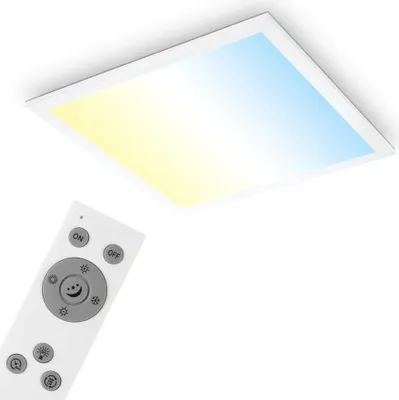 Obrázek produktu pro Stropní svítidlo Briloner LED panel s dálkovým ovládáním 21 W stropní svítidlo 38 x 38 cm CCT