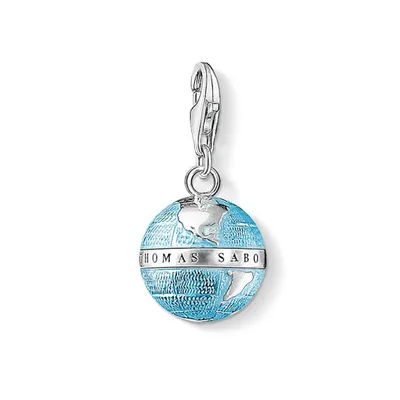 Produktbild von Thomas Sabo 0754-007-1 Charm-Anhänger Weltkugel Sterling-Silber