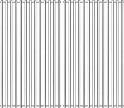 Productafbeelding van Famanu Grillrooster set, 2 stuks - 41,5 x 47 cm, roestvrij staal, vaatwasmachinebestendig