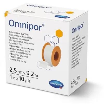 Immagine prodotto di Omnipor fissaggio gesso in vello 2,5 cmx9,2 m 1 pz