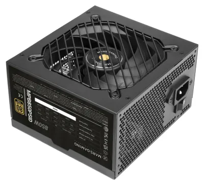 Imagen del producto de Mars Gaming Mpb850Psid, 850W Atx 3.1 Psu, 80Plus Gold, 10 Years, Black