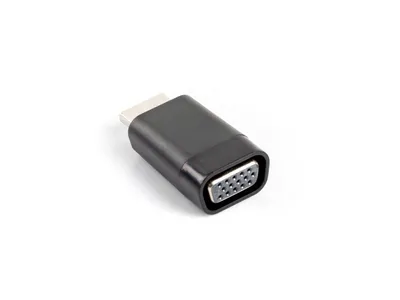 Imagen del producto de Lanberg AD-0016-BK LANBERG HDMI-A(M)->VGA ADAPTER