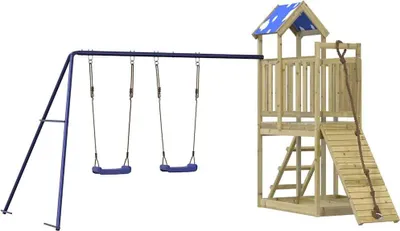 Produktbild von vidaXL Spielturm Imprägniertes Kiefernholz