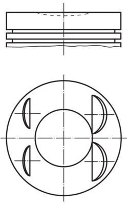 Obrázok produktu pre Piest MAHLE 021 PI 00127 000