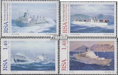 Produktbild von Briefmarken Südafrika 1996 Mi 1016-1019 (kompl.Ausg.) postfrisch Handelsmarine