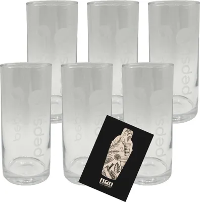 Produktbild von Pepsi Longdrinkglas 6er-Set – 0,2L geeicht, klassisches Design für Erfrischungen