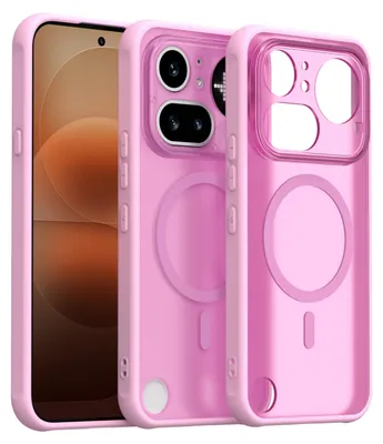 Produktbild von Magsafe Hülle für Nothing Phone 4A Pro Schutzhülle Kratzfest Handyhülle Pink