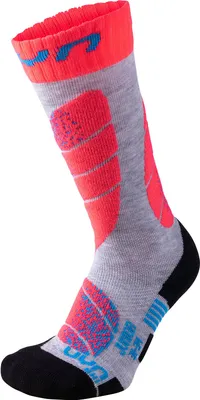 Produktbild von UYN Skisocken Kinder light grey/coral 35-38